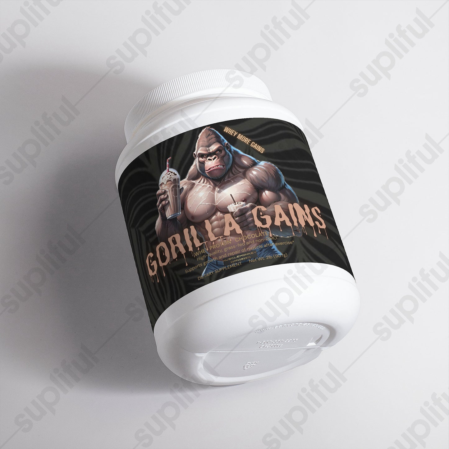 GORILLA GAINS Whey Protein Isolate (Chocolate)