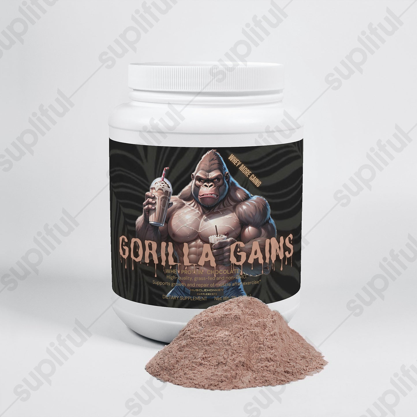 GORILLA GAINS Whey Protein Isolate (Chocolate)
