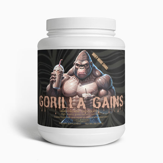 GORILLA GAINS Whey Protein Isolate (Chocolate)