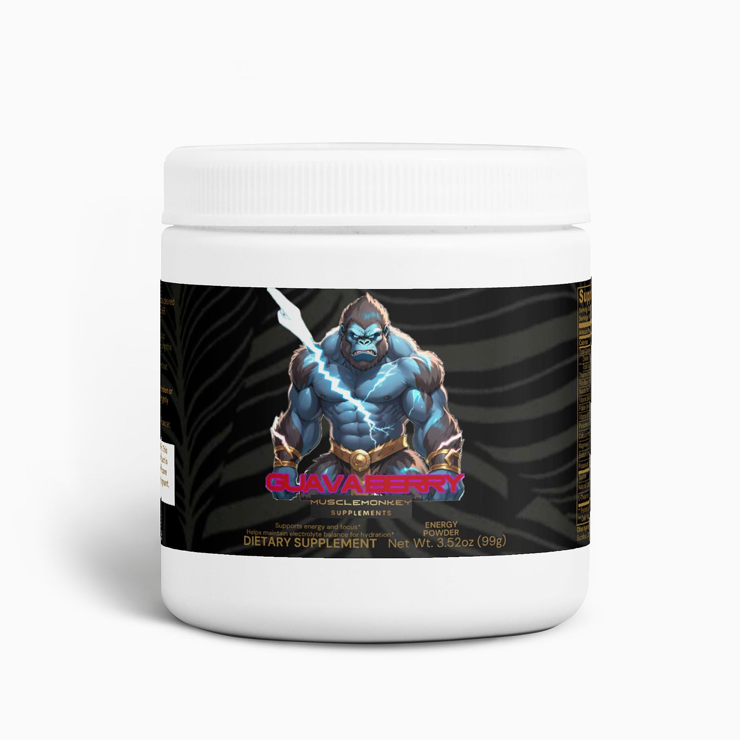 JUNGLE JOLT Energy Powder (guava Berry)