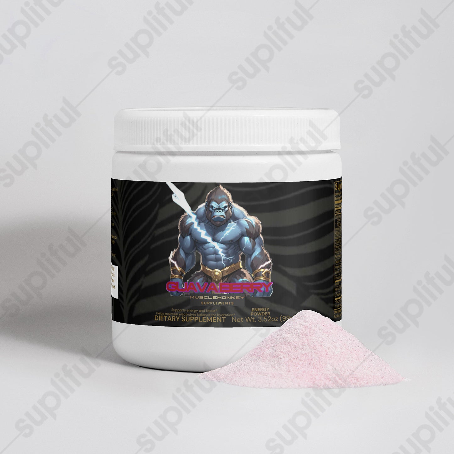 JUNGLE JOLT Energy Powder (guava Berry)