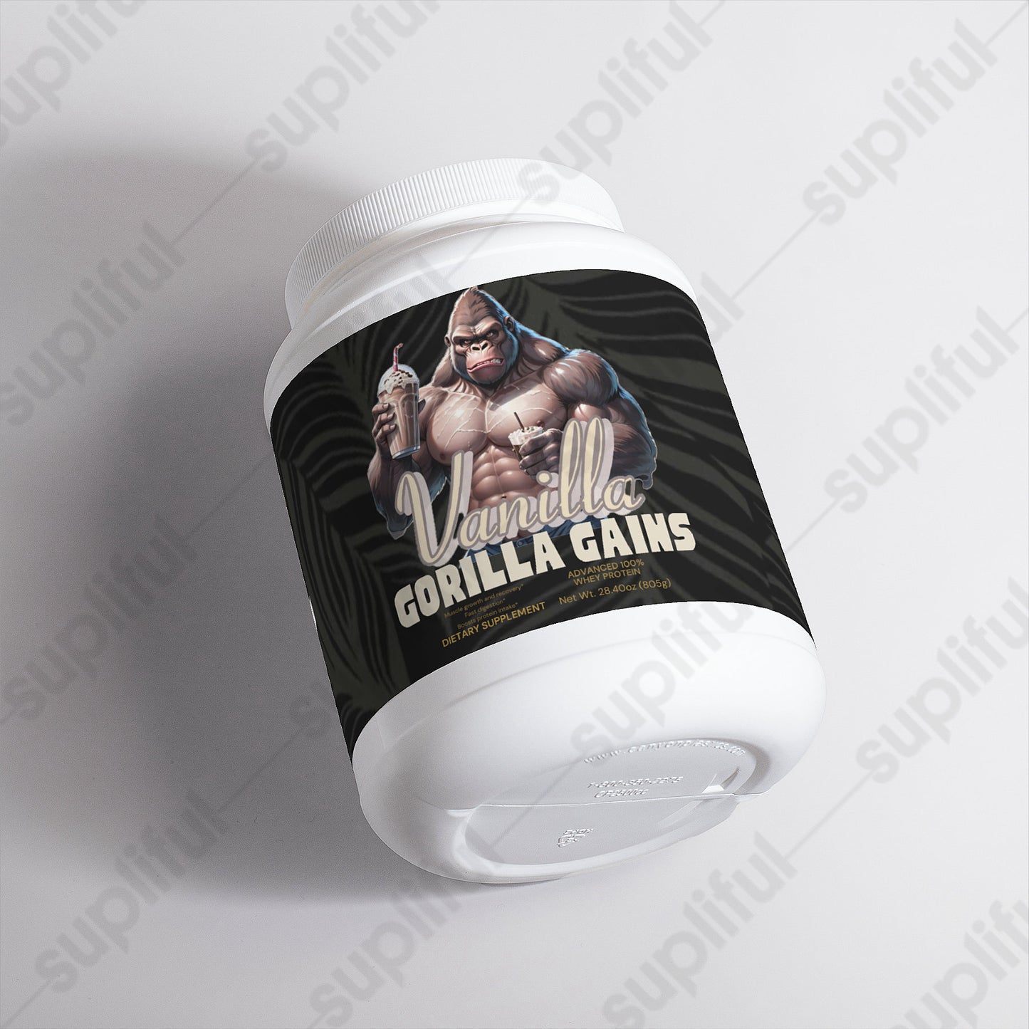 GORILLA GAINS Advanced 100% Whey Protein (Vanilla)