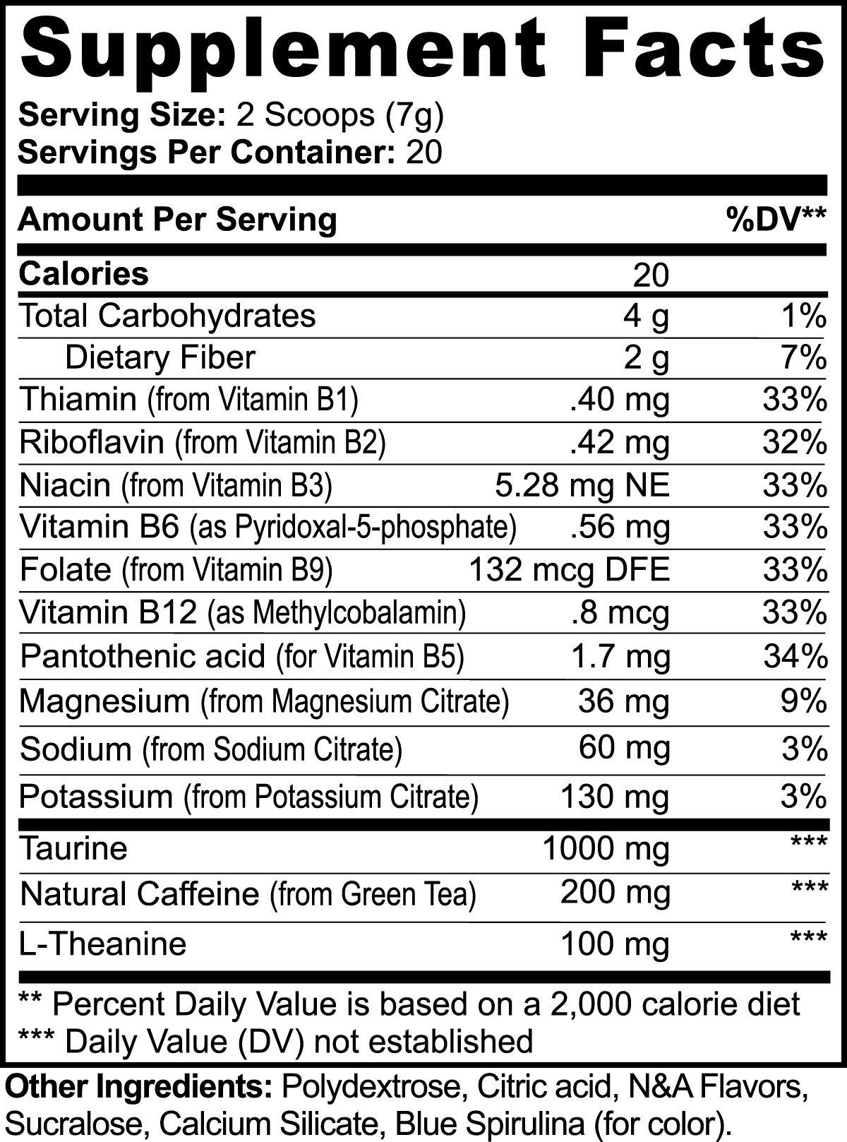 JUNGLE JOLT Energy Powder (Cotton Candy)